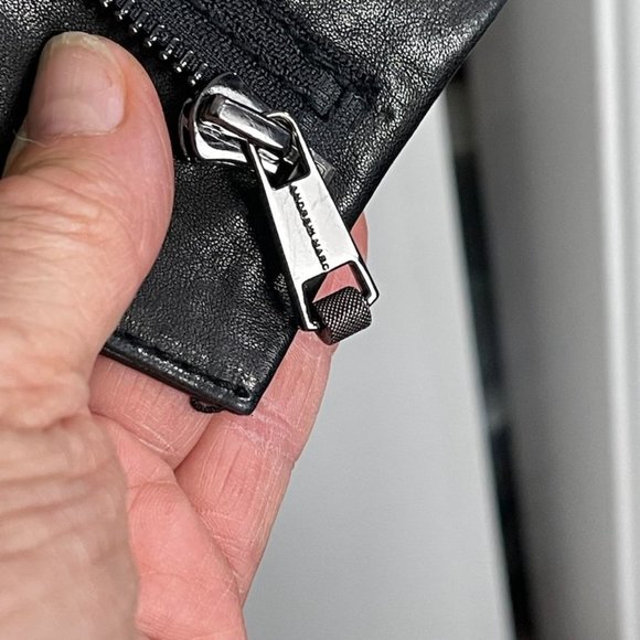 Andrew Marc Leather Jacket Size M - Picture 6 of 8